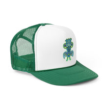 Load image into Gallery viewer, Nuclear Snail Headed Caterpillar Parrot (Trucker Hat)