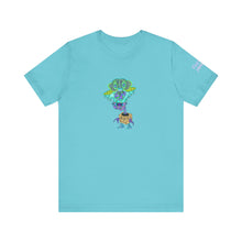Load image into Gallery viewer, Elephant Surfer Lizard Bout To Move (Women's T-shirt)
