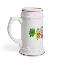Load image into Gallery viewer, There's Too Many Beers (Stein Glass)