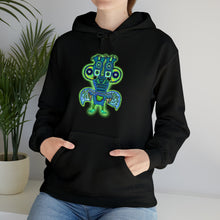 Load image into Gallery viewer, Nuclear Snail Headed Caterpillar Parrot (Hoodie)
