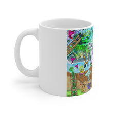 Load image into Gallery viewer, Snails Snakes and Ladders Coffee Mug  (11 oz)
