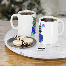 Load image into Gallery viewer, Tux the Wandering Kitty Coffee Mug (11 oz)
