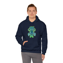 Load image into Gallery viewer, Nuclear Snail Headed Caterpillar Parrot (Hoodie)
