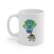 Load image into Gallery viewer, Elephant Surfer Lizard Bout To Move Coffee Mug (20 oz)
