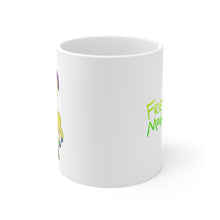 Load image into Gallery viewer, Mutating Love Chick Rocking Dancing Boots FML Coffee Mug (11 oz)

