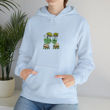 Load image into Gallery viewer, Friendly Cheeseburger Mushroom Turtles (Hoodie)

