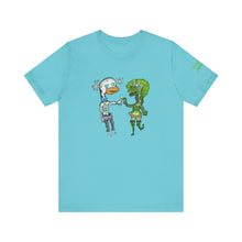 Load image into Gallery viewer, Deer Duck Raptor Tadpole Ring Pop Offering (Women's T-shirt)
