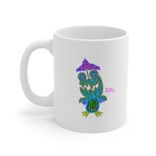 Load image into Gallery viewer, Flightless Turtle Penguin Growing an Umbrella Coffee Mug (11oz)
