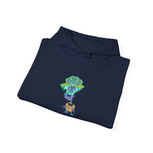 Load image into Gallery viewer, Elephant Surfer Lizard Bout to Move (Hoodie)

