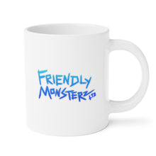 Load image into Gallery viewer, Nerdy But Friendly flipping the Bird Mime Iguana Mug (20 oz)
