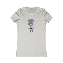 Load image into Gallery viewer, Spooky Cat Bat Turtle Peg Leg Walk (Women's Style T-Shirt)
