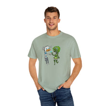 Load image into Gallery viewer, Deer Duck Raptor Tadpole Ring Pop Offering (Men's T-shirt)
