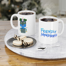 Load image into Gallery viewer, Friendly Garbage Brocoli Candle Chopstick Walrus Coffee Mug (20 oz)
