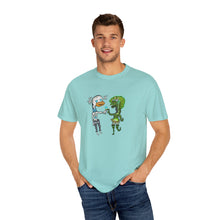 Load image into Gallery viewer, Deer Duck Raptor Tadpole Ring Pop Offering (Men's T-shirt)
