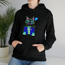 Load image into Gallery viewer, Tux The Terrific Wandering Kitty (Hoodie)
