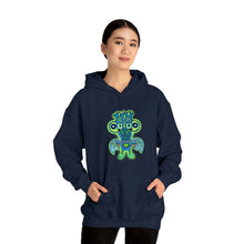 Load image into Gallery viewer, Nuclear Snail Headed Caterpillar Parrot (Hoodie)
