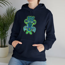 Load image into Gallery viewer, Nuclear Snail Headed Caterpillar Parrot (Hoodie)
