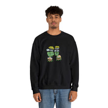 Load image into Gallery viewer, Friendly Cheeseburger Mushroom Turtles (Sweater)
