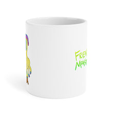 Load image into Gallery viewer, Mutating Love Chick Rocking Dancing Boots FML Coffee Mug

