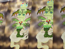 Load image into Gallery viewer, Helping Hand Pixie Demon slug (13x19 Glossy Full Art Signed Print)
