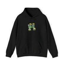 Load image into Gallery viewer, Friendly Cheeseburger Mushroom Turtles (Hoodie)
