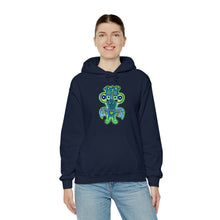 Load image into Gallery viewer, Nuclear Snail Headed Caterpillar Parrot (Hoodie)
