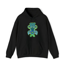 Load image into Gallery viewer, Nuclear Snail Headed Caterpillar Parrot (Hoodie)
