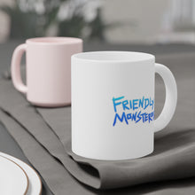 Load image into Gallery viewer, Nerdy But Friendly flipping the Bird Mime Iguana Mug (20 oz)
