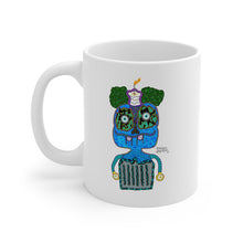 Load image into Gallery viewer, Friendly Garbage Brocoli Candle Chopstick Walrus Coffee Mug (20 oz)
