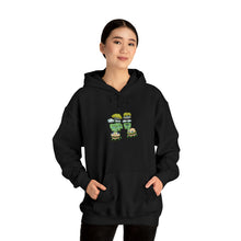 Load image into Gallery viewer, Friendly Cheeseburger Mushroom Turtles (Hoodie)
