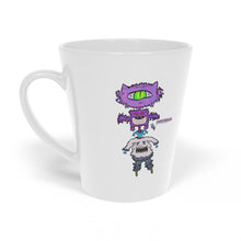 Load image into Gallery viewer, Spooky Cat Bat Turtle Peg Leg Walk Latte Mug (12oz)
