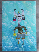 Load image into Gallery viewer, Eager Lightbulb Handed Grey Walker (13x19 Glossy Full Art Signed Print)
