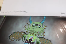 Load image into Gallery viewer, Just A Little Spooky Squid Angel Bat (13x19 ALT Print)
