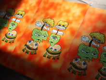 Load image into Gallery viewer, Friendly Cheeseburger Mushroom Turtles (13x19 Glossy Full Art Signed Print)
