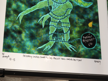 Load image into Gallery viewer, Friendly Locked Down Swamp Mullet Troll Looking For a Hug (13x19 Glossy Border Signed Print)
