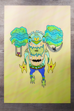 Load image into Gallery viewer, Evolving Cricket Star Walk (13x19 Glossy Full Art Signed Print)

