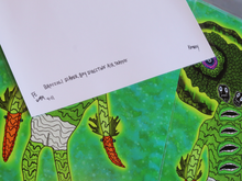 Load image into Gallery viewer, Broccoli Diaper Boy Directing Air Traffic (13x19 Glossy Full Art Signed Print)
