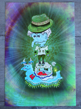 Load image into Gallery viewer, Leprechaun Elephant Snail Ride (13x19 Glossy Full Art Signed Print)
