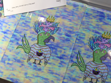 Load image into Gallery viewer, Happy Hooty Having His Daily Star Gaze (13x19 Glossy Full Art Signed Print)
