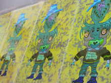 Load image into Gallery viewer, Friendly Fuzzy Turtle Egg Farmer (13x19 Glossy Full Art Signed Print)
