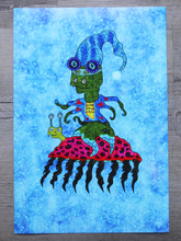 Load image into Gallery viewer, Bed Time Lady Bug Day Dream (13x19 Glossy Full Art Signed Print)
