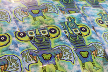 Load image into Gallery viewer, Nuclear Snail Headed Caterpillar Parrot (13x19 Glossy Pro Print)
