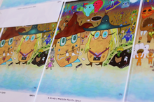 Load image into Gallery viewer, A Friendly Monsterz Potato Crush (13x19 Glossy Border Signed Print)
