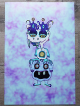 Load image into Gallery viewer, Sock Puppet Squid Eyed Snow Ant (13x19 print Glossy Full Art Signed Print)
