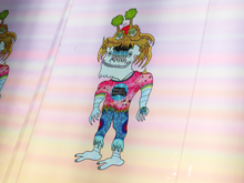 Load image into Gallery viewer, Tree Dragon Boy Repping FML (13x19 Glossy Full Art Signed Print)
