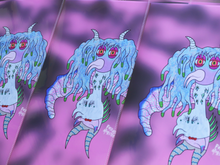 Load image into Gallery viewer, Mighty Mino Wondering Woodpecker Worm (13x19 Glossy Pro Print)
