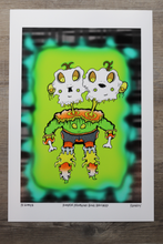 Load image into Gallery viewer, Pumpkin Promising Bone Brothers (Glossy Border 13x19 Print)
