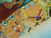 Load image into Gallery viewer, A Friendly Monsterz Potato Crush (17x22 Fine Art Signed Print)
