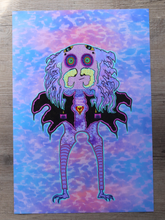 Load image into Gallery viewer, Overly Kind Balding Bouncer Biker Beetle (13x19 Print)
