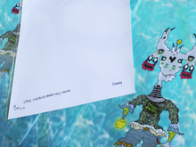 Load image into Gallery viewer, Eager Lightbulb Handed Grey Walker (13x19 Glossy Full Art Signed Print)
